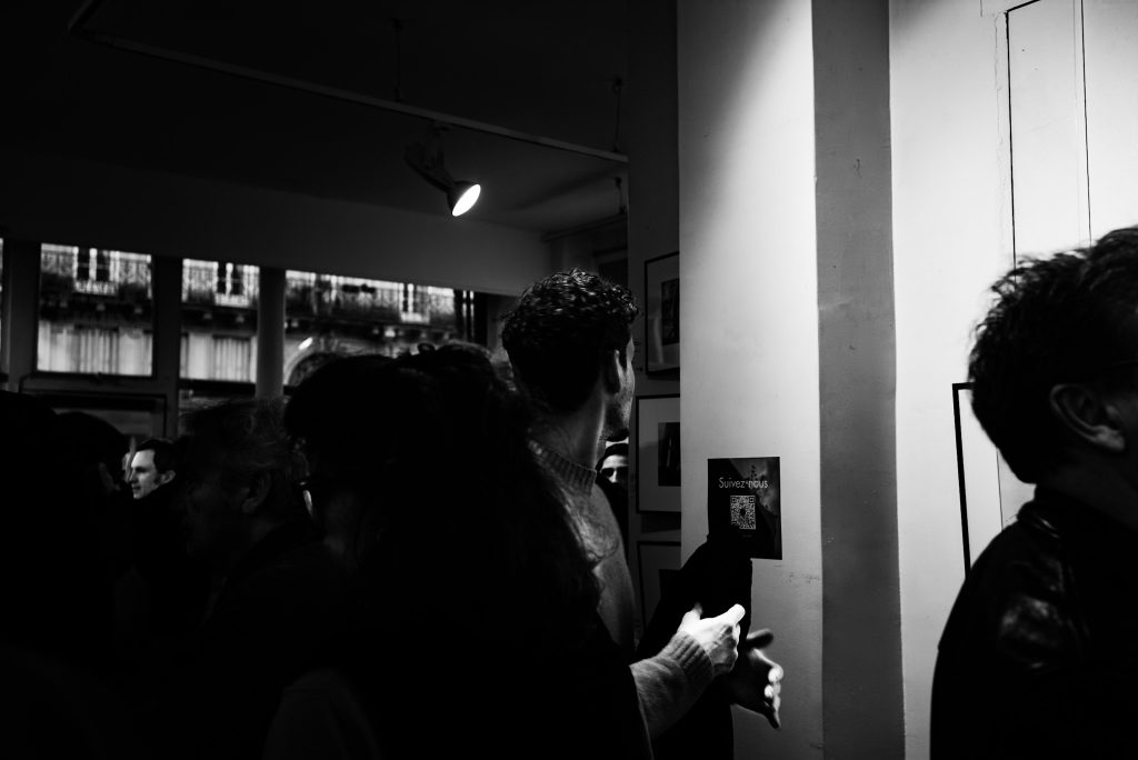 Opening of the Roger Schall exhibition on the Normandie ocean liner at the Durev Gallery in Paris